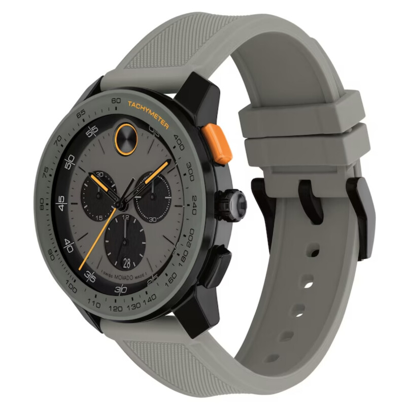 MOVADO HOMBRE BOLD , CRONOMETRO Y FECHADOR , MOVIMIENTO SUIZO , DOS AÑOS DE GRANTIA 22m3601216