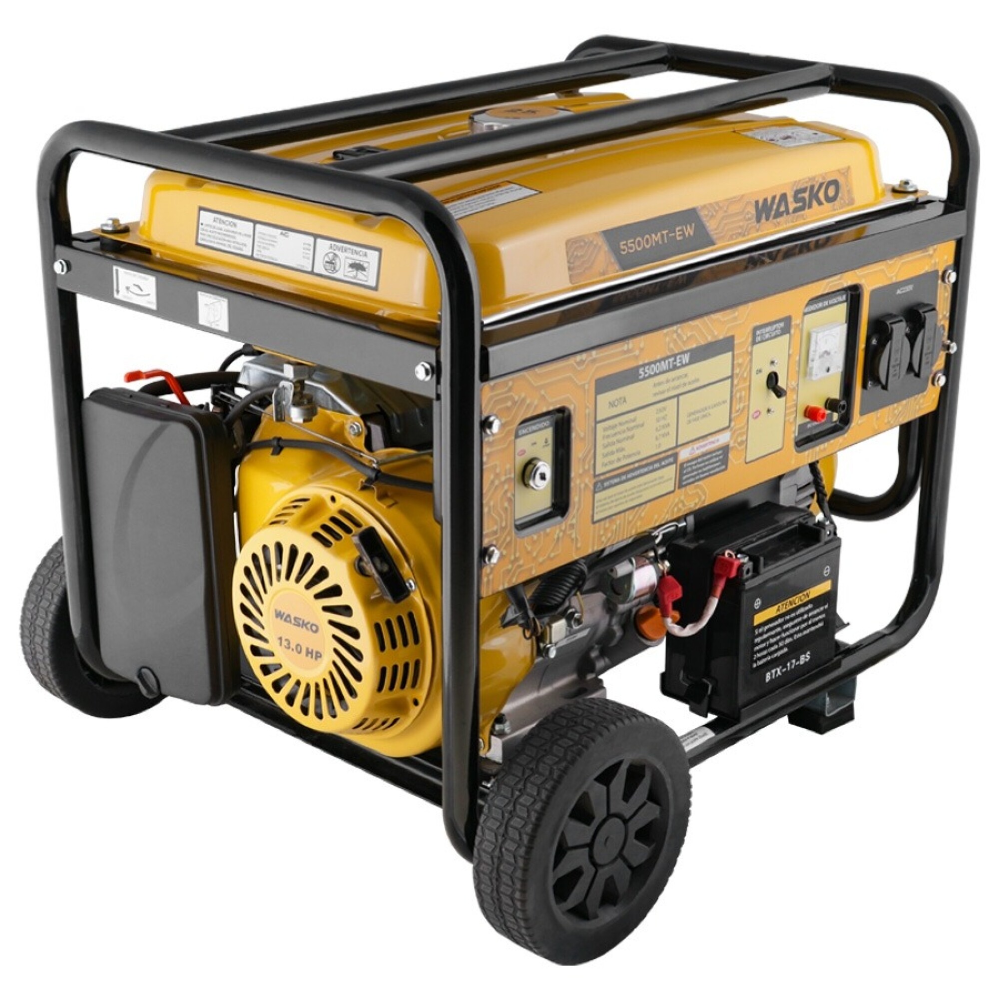 Генератор Wasko 5500MT-W 5,0 кВт / 6,7 кВА