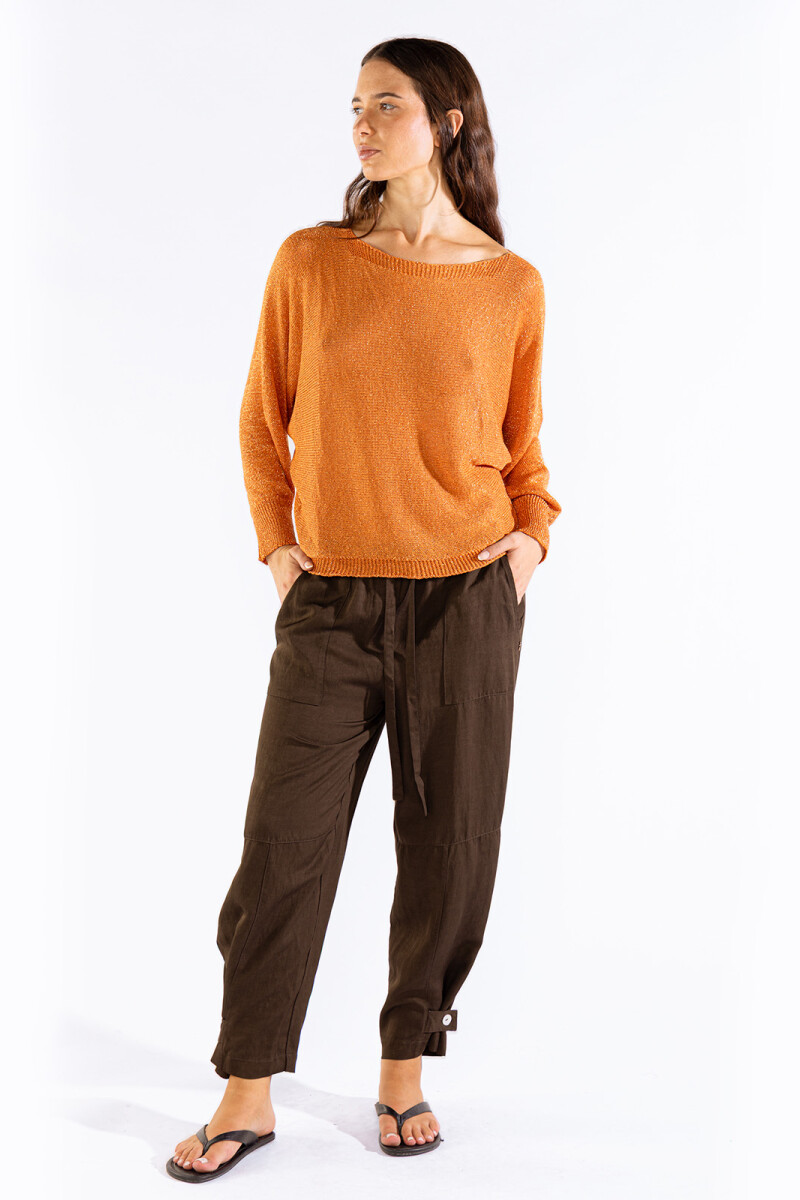 LU TIGER SWEATER Orange
