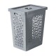 Cesto organizador ropa 55L GRIS