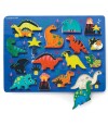 Puzzle Madera Crocodile Creek 16 Piezas con Base 31 Dino