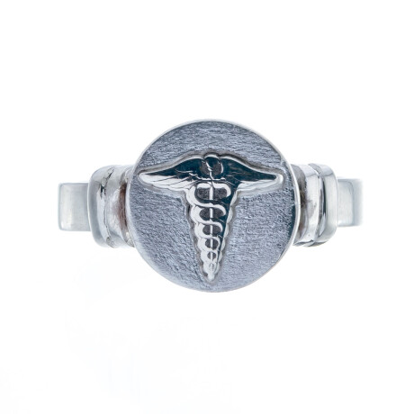 Anillo de plata 925, MEDICINA. Anillo de plata 925, MEDICINA.