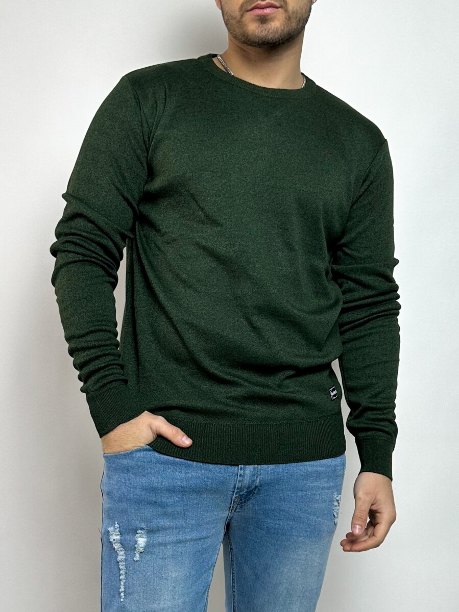 Sweater tejido Sigur - Verde 