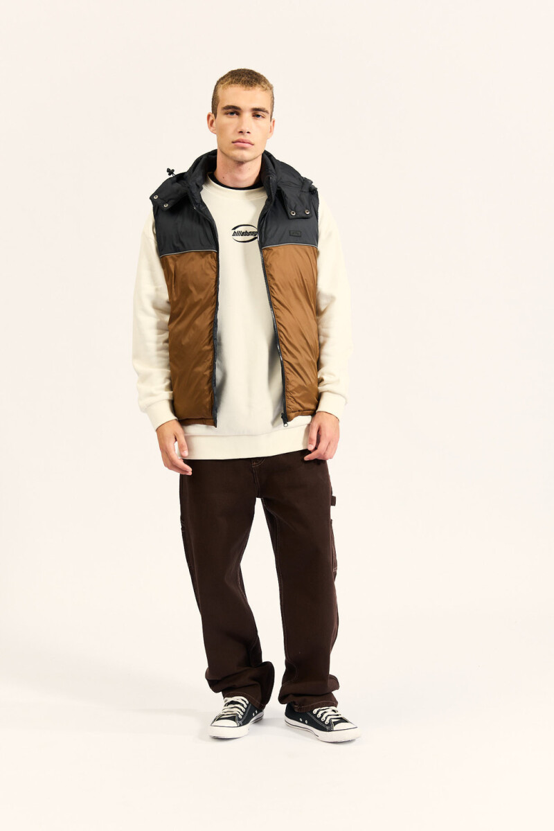 CHALECO PUFFER REVER VEST H-marron