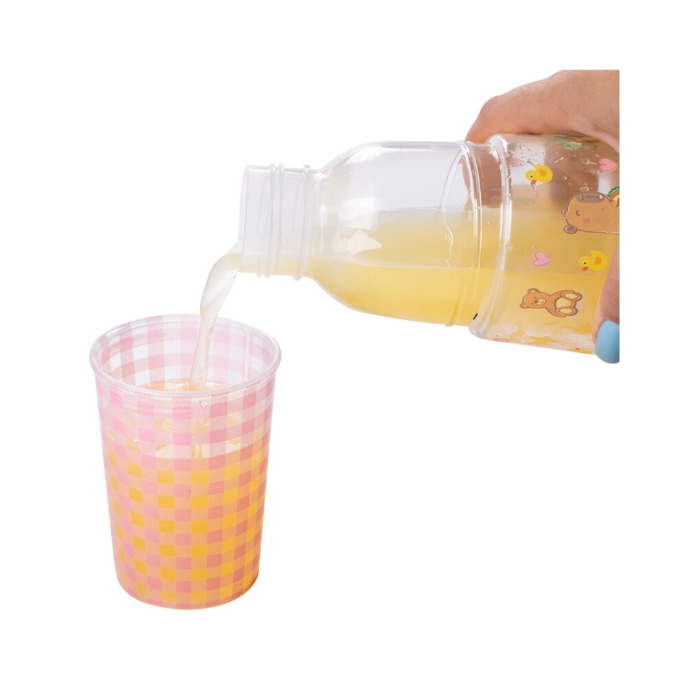 Botella Plástica Capibara 960 ml con Vaso Incluido BAZAR PLASTICO BOTELLA/VASO 960ML CARPINCHO 7881 -