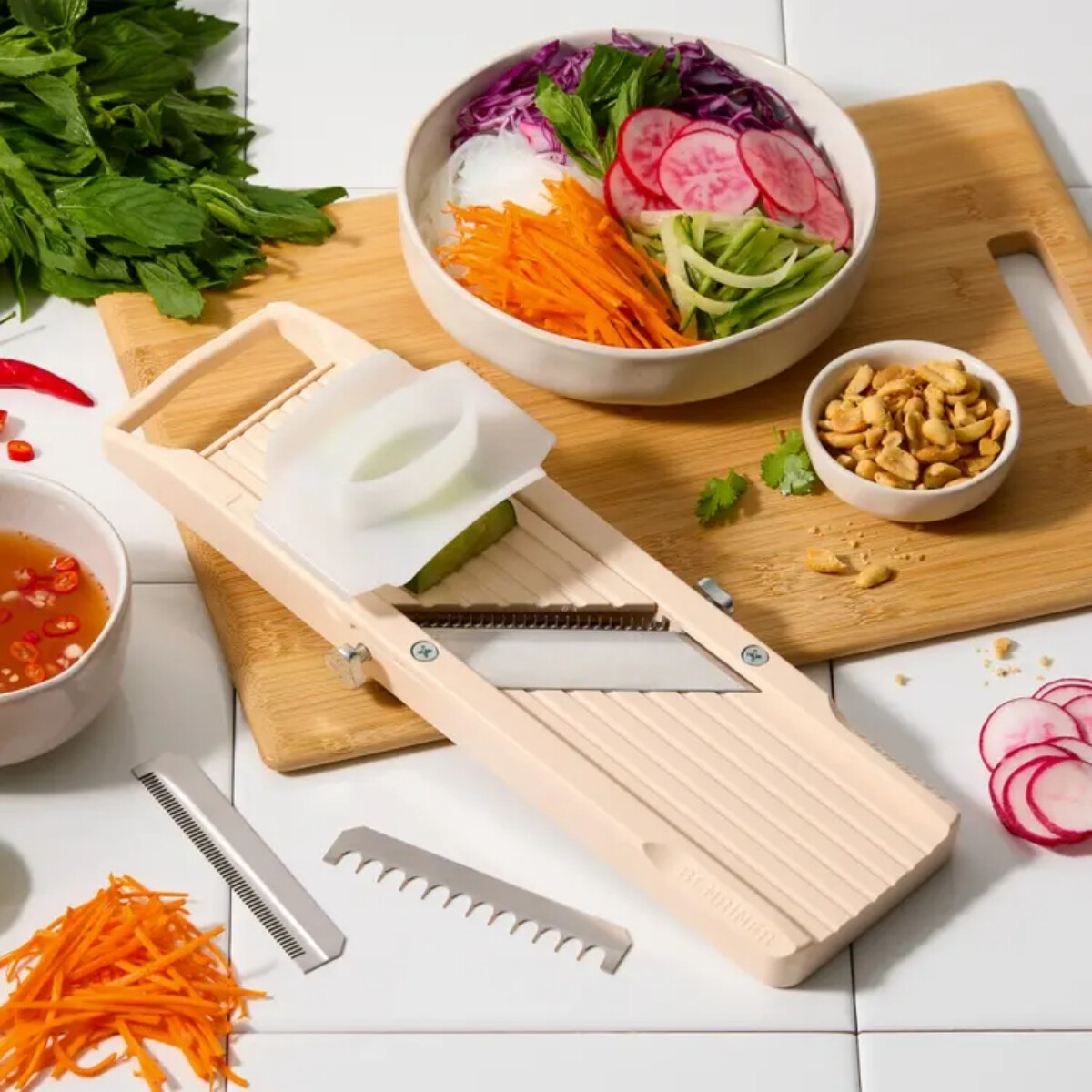 Mandolina Profesional Benriner acero inoxidable 