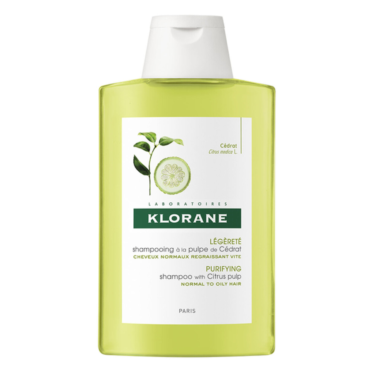 Shampoo Klorane Cedrat 200 Ml. 