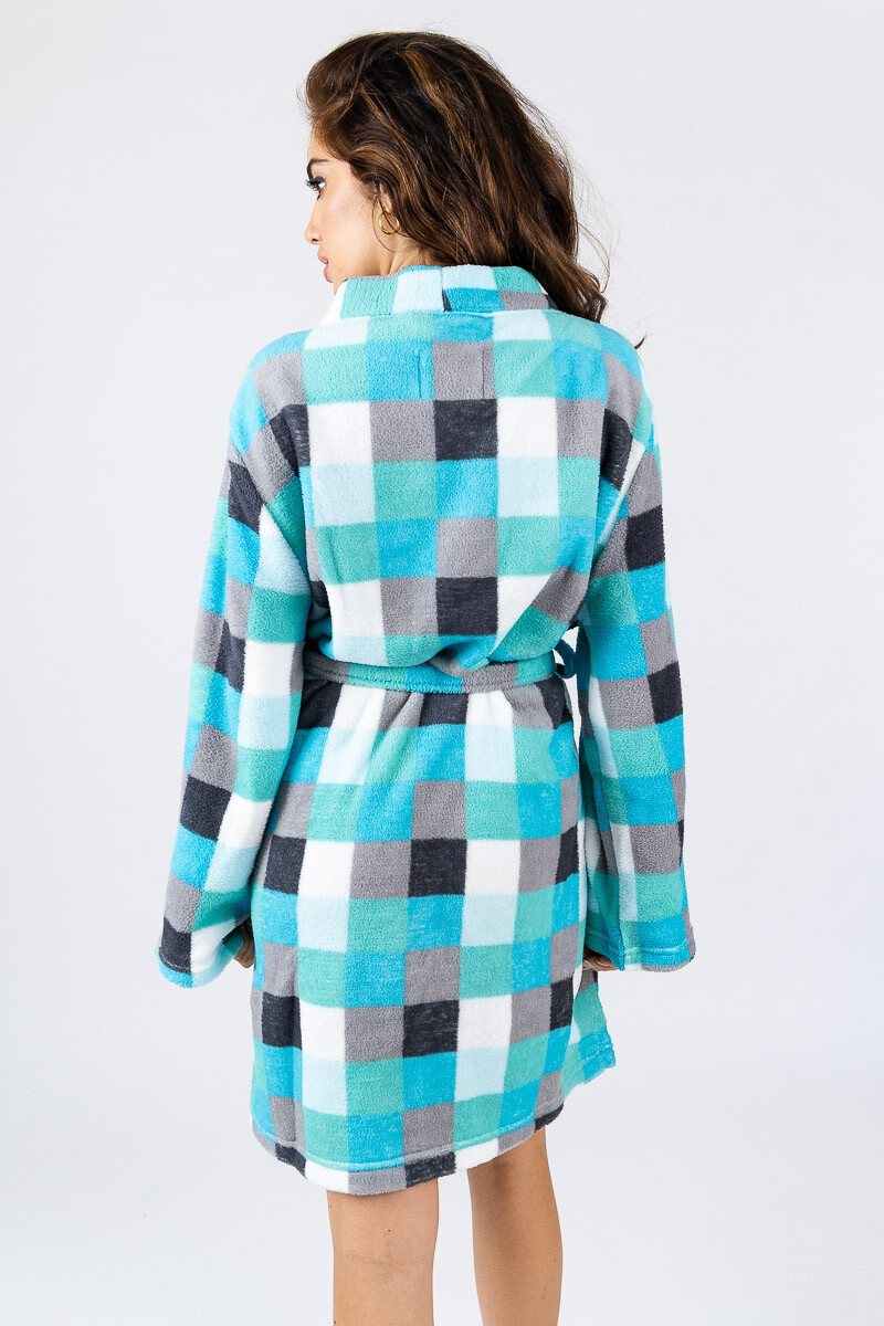 BATA ESCOCESA ESCOCES C/TURQUESA