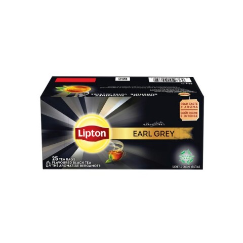 TE LIPTON EARL GREY x 25 sob Unica