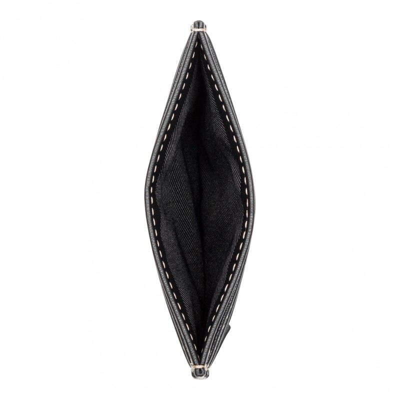 Small Leather Goods Fleura Card Case Black
