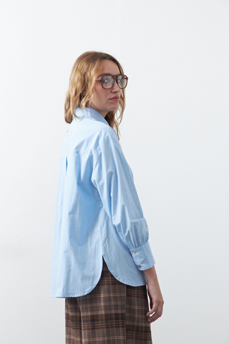 CAMISA DANAE Celeste