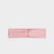 Vinchas Textiles Classic Vincha Textil Con Frunces - Rosa Claro