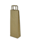 Bolsa lisa acuario 14x08x40 cm, para botella MADERA