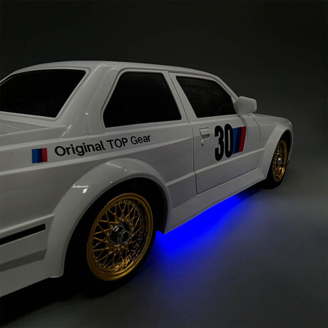 Auto Drift Derrape Control Remoto Alta Velocidad Acc Blanco
