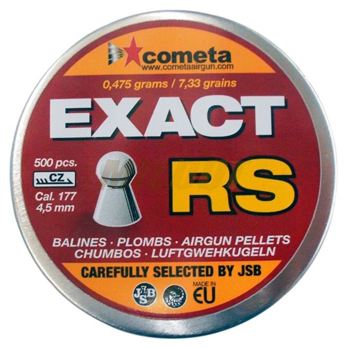 Chumbos Jsb Exact Rs Cal 4.5mm X500un 
