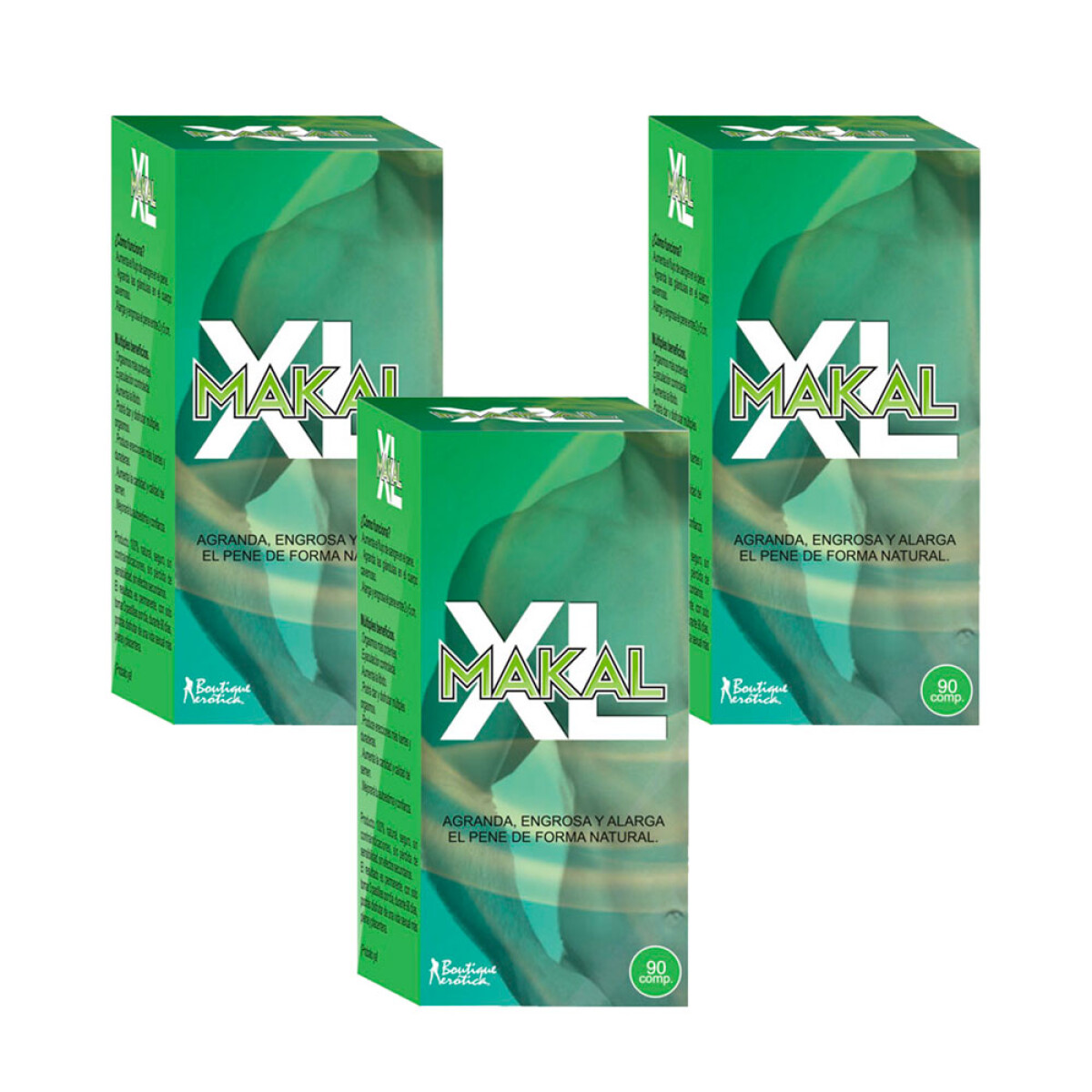 Makal XL Plus Promo 3 Unidades 