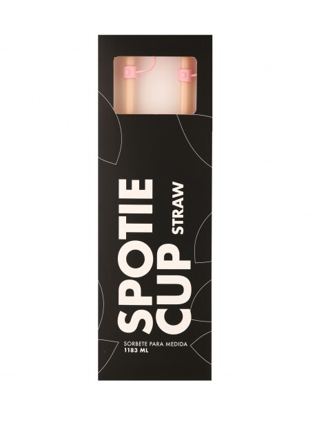 Spotie Cup Straw 1183ml Rosado