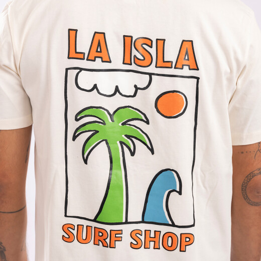 Remera La Isla Elementos - Vintage white Remera La Isla Elementos - Vintage white