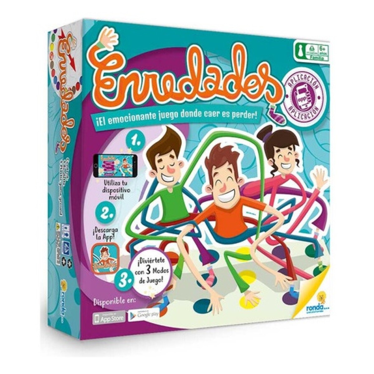 Juego de mesa Enredados Ronda con aplicación 