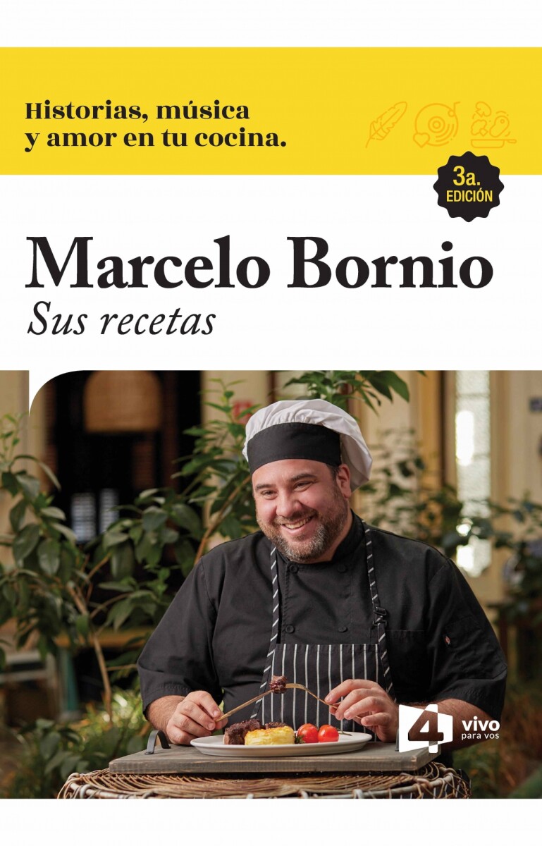 Marcelo Bornio. Sus recetas 