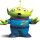 Llavero Disney Alien