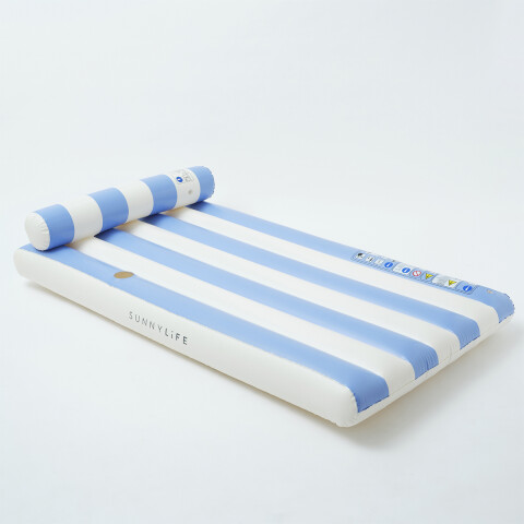 Colchoneta inflable Lilo Blue Stripe