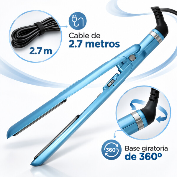 Plancha De Pelo Babylisspro Nano Titanium Babnt9555uz PLANCHITA DE PELO BABYLISSPRO 9555