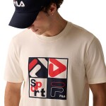 Fila Remera manga corta Regular classic Hombre - Blanco Blanco