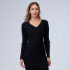Vestido Rib Cruzado NEGRO