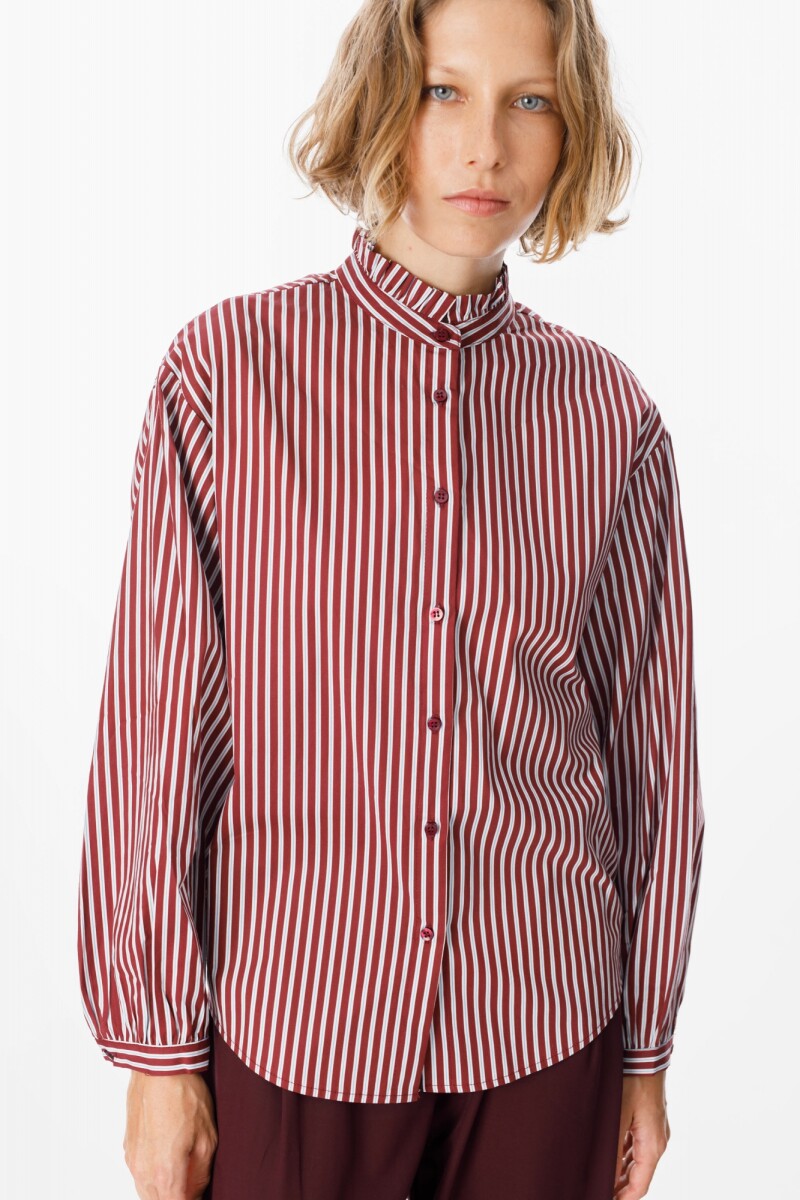 Camisa Danna Bordeaux