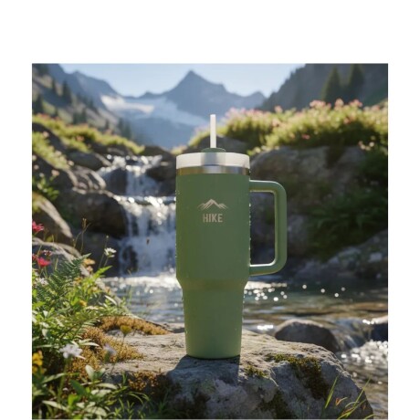 Termo Mega Sip 1180 ML Hike Color Verde