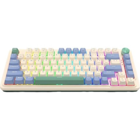 Teclado Mecánico Inalámbrico Redragon Ucal Pro K673CPG RGB Crema Teclado Mecánico Inalámbrico Redragon Ucal Pro K673CPG RGB Crema
