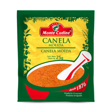 CANELA MOLIDA MONTE CUDINE 25G CANELA MOLIDA MONTE CUDINE 25G