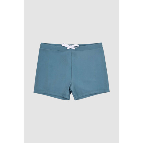 Short lycra 2-10a Azul piedra