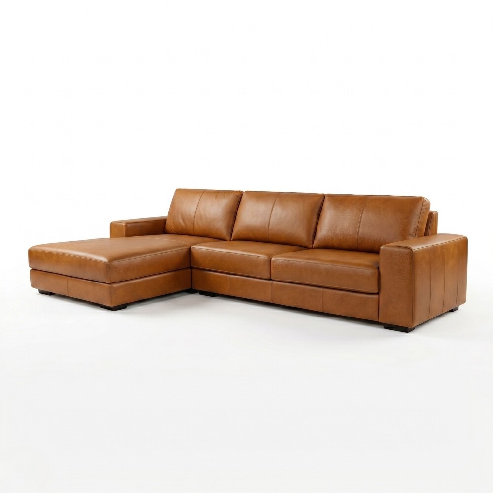 Sillón 3 cuerpos con Chaise - Como Camel Derecho