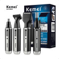 Afeitadora Kemei 4 En 1 Recargable Depiladora Barba Ceja Nariz Oreja Afeitadora Kemei 4 En 1 Recargable Depiladora Barba Ceja Nariz Oreja
