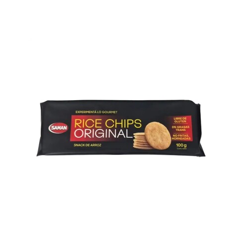 Rice Chips Original 100g Saman Rice Chips Original