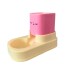 Dispensador Comedero/Bebedero 1800 ml Rosa Dispensador Comedero/Bebedero 1800 ml Rosa