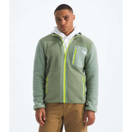 Campera Polar Yumiori Full-Zip Bark Mist/Slate Moss/Fi