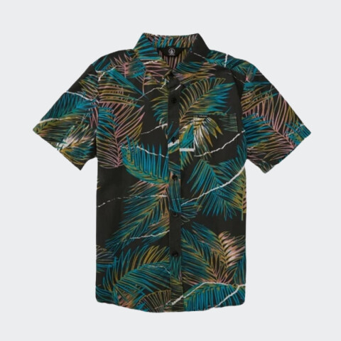 Camisa Volcom Hall Pass Negro