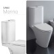 INODORO INODORO CON MOCHILA MARINA BLANCO TAPA BLANCO