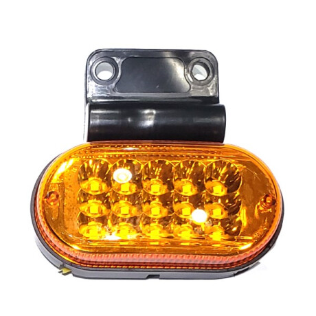 FAROL - 10 LED 12/24V AMBAR C/SOPORTE FLEXIBLE - FAROL - 10 LED 12/24V AMBAR C/SOPORTE FLEXIBLE -