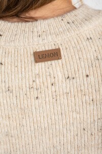 Chaleco Tejido Beige Melange