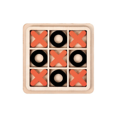 Juego De Mesa Tateti Xl Rojo