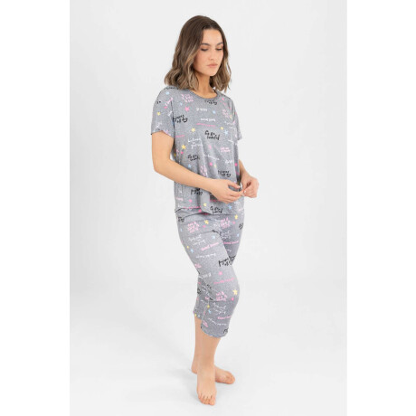 Pijama victoria Gris melange