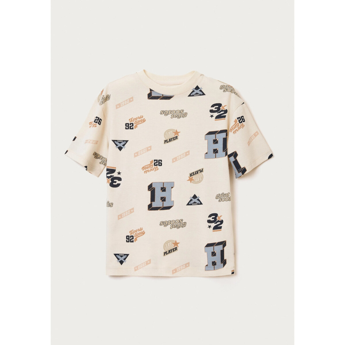 CAMISETA MM MASC - OFF WHITE 