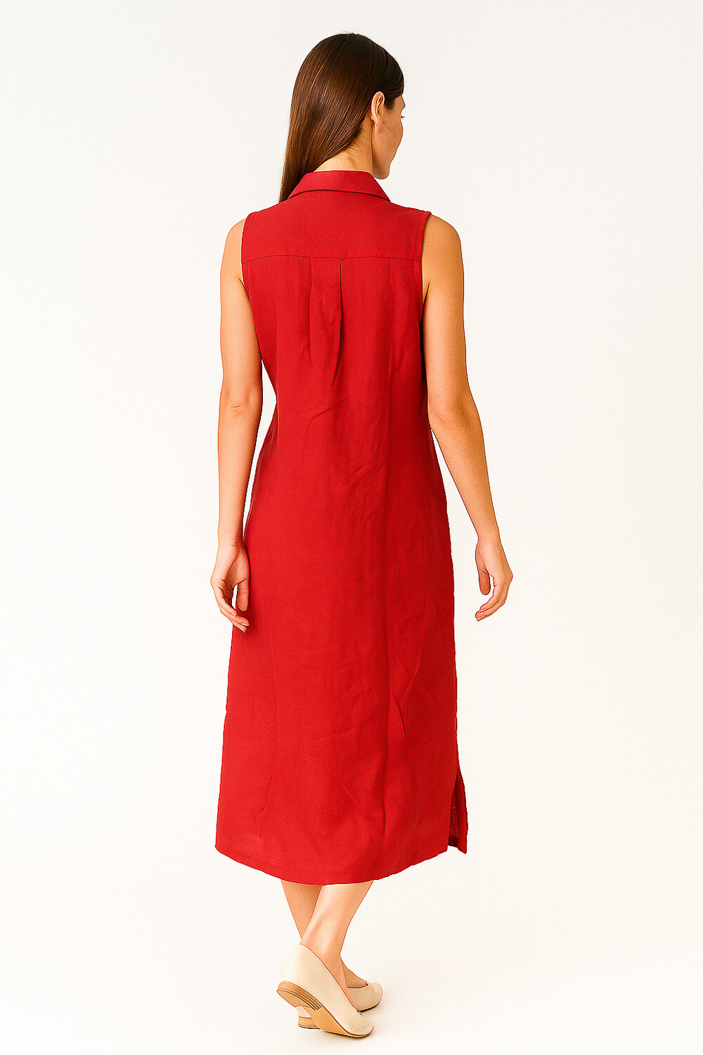 Vestido Vessia Cereza