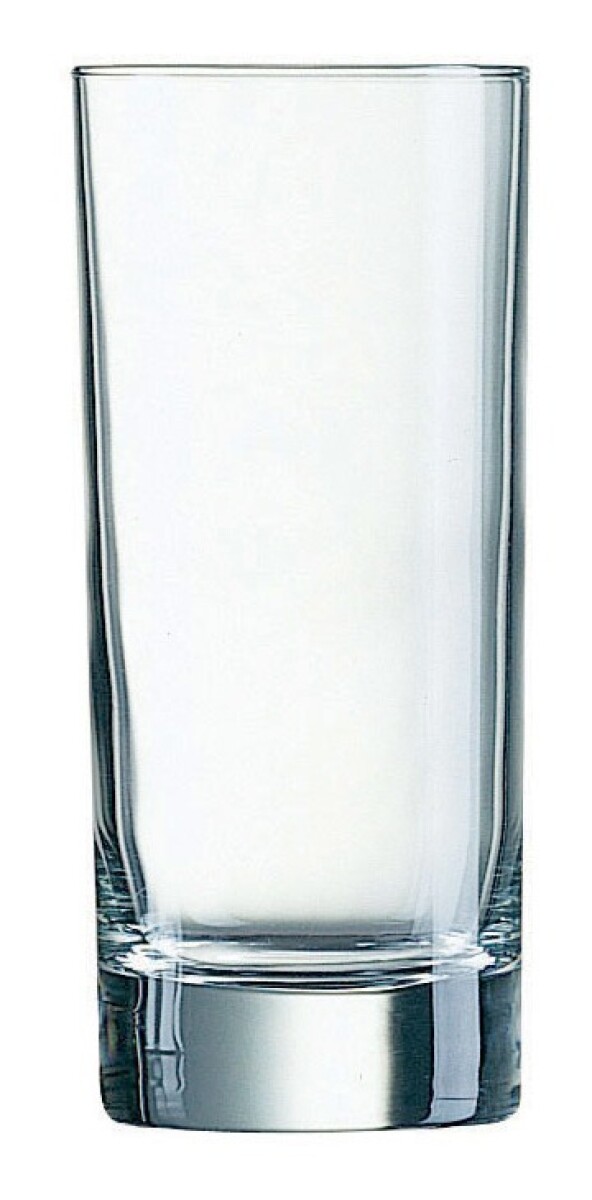 Vaso Agua Fondo Grueso 300ml Crisa Hts - Transparente 