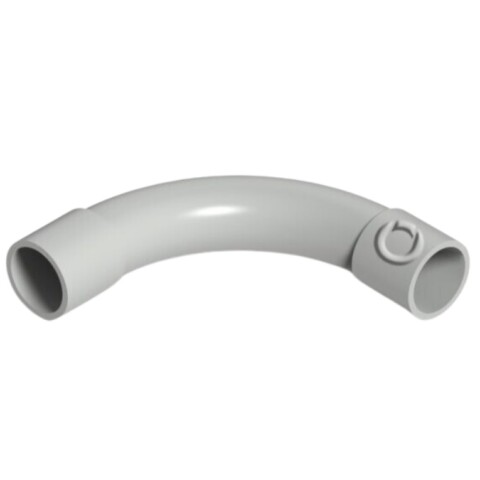 CURVA P/ CAÑO ELECTRODUCTO RIGIDO 20mm GENROD CURVA P/ CAÑO ELECTRODUCTO RIGIDO 20mm GENROD