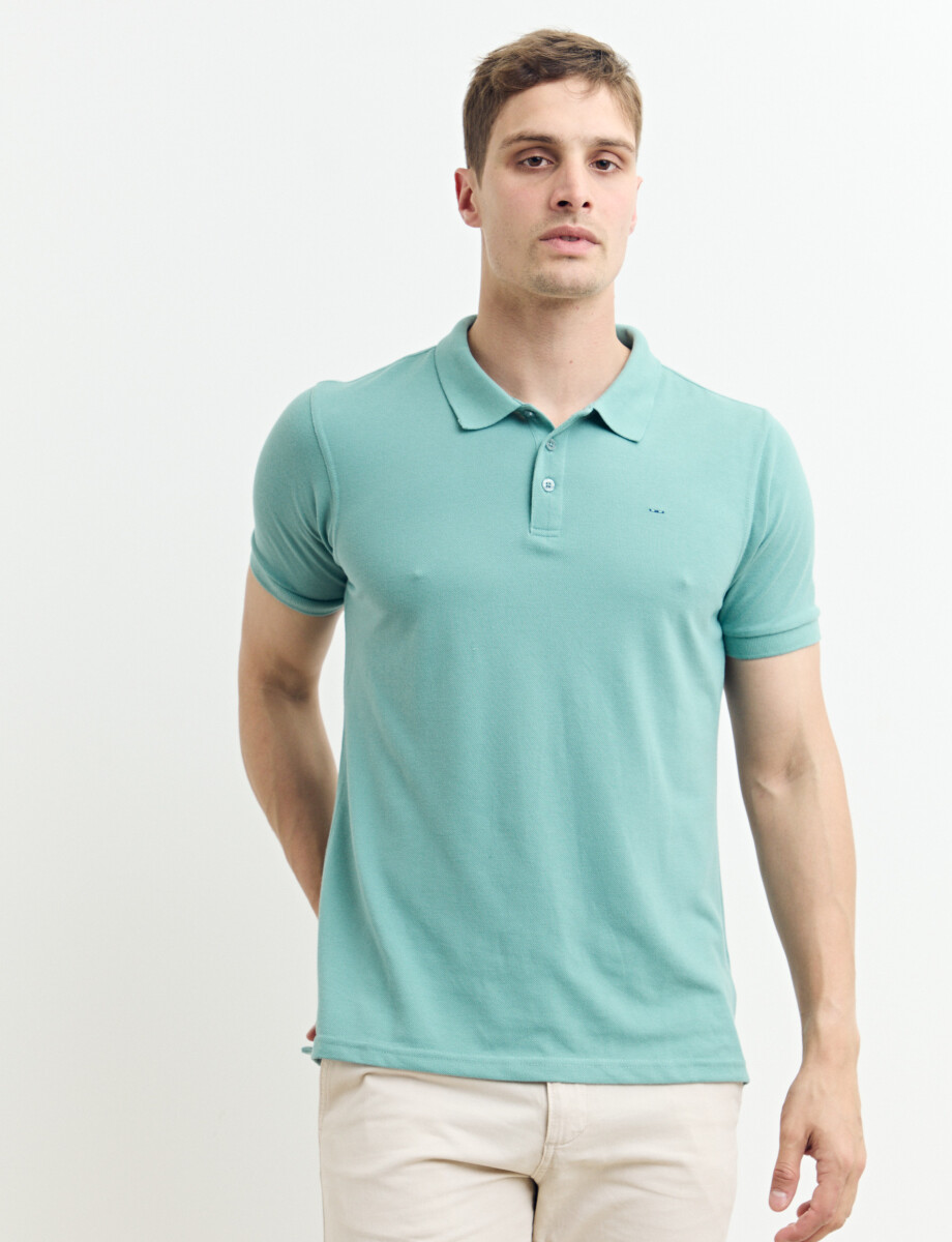 520752 REMERA HARRINGTON LABEL Verde